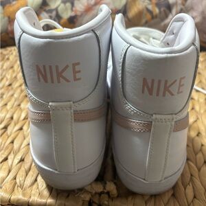 Nike Blazer White and Pink worn one time